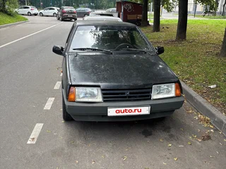 1989 Lada (ВАЗ) 2108 21086, чёрный, 35000 рублей, вид 1