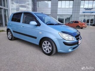 2007 Hyundai Getz I Рестайлинг, голубой, 430000 рублей, вид 4