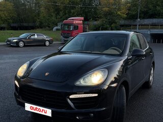 2010 Porsche Cayenne Turbo II (958), чёрный, 1800000 рублей, вид 3