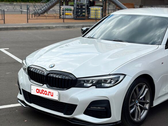 2019 BMW 3 серии 320d xDrive VII (G2x), белый, 3050000 рублей - вид 1