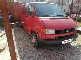 2002 Volkswagen Transporter Long T4, красный, 700000 рублей, вид 3