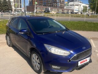 2015 Ford Focus III Рестайлинг, синий, 500000 рублей, вид 2