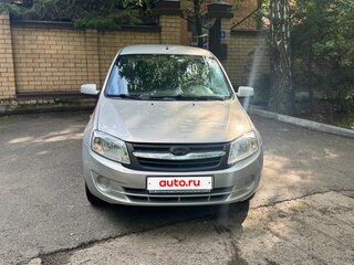 2013 Lada (ВАЗ) Granta I, серебристый, 399000 рублей, вид 5