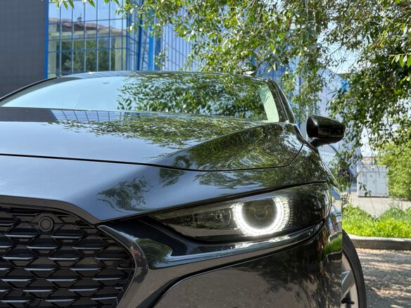2019 Mazda 3 IV (BP), чёрный, 1280000 рублей - вид 6