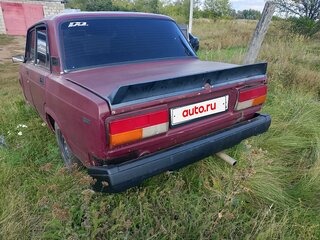 2004 Lada (ВАЗ) 2107, пурпурный, 60000 рублей, вид 3