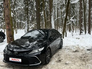 2019 Toyota Camry VIII (XV70), чёрный, 2520000 рублей, вид 1