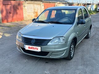 2011 Renault Logan I Рестайлинг, бежевый, 159000 рублей, вид 1