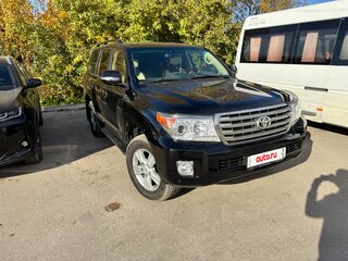 2012 Toyota Land Cruiser 200 Series Рестайлинг 1, чёрный, 3400000 рублей, вид 3