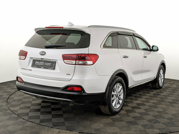 2017 Kia Sorento III Prime, белый - вид 4