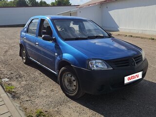 2007 Renault Logan I, синий, 164999 рублей, вид 2