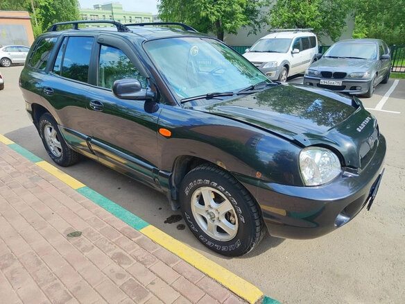 2008 Hyundai Santa Fe Classic Classic, чёрный, 750000 рублей - вид 13