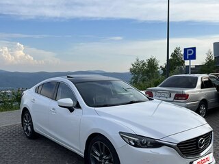 2016 Mazda 6 III (GJ) Рестайлинг, белый, 2100000 рублей, вид 2