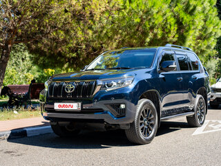 2020 Toyota Land Cruiser Prado 150 Series Рестайлинг 3, синий, 6450000 рублей, вид 2