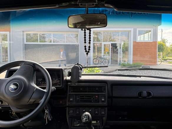 2002 Lada (ВАЗ) 2121 (4x4) I Рестайлинг, синий, 430000 рублей - вид 12