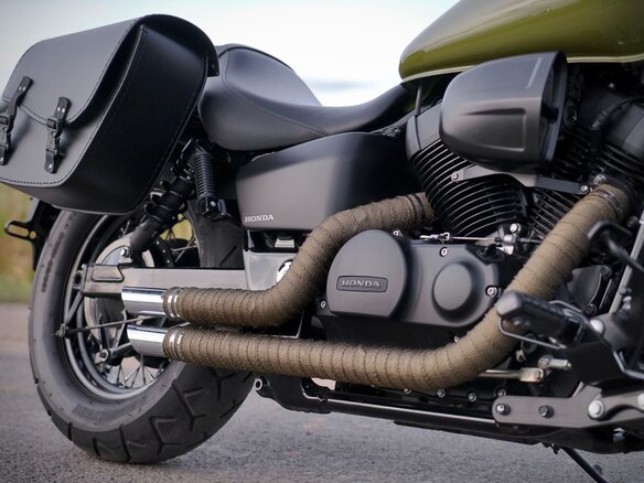 2022 Honda Shadow 750, чёрный, 799000 рублей - вид 10