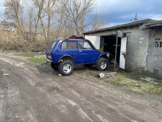 1985 Lada (ВАЗ) 2121 (4x4) I, синий, 260000 рублей, вид 2