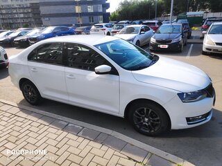 2017 Skoda Rapid I Рестайлинг, белый, 1200000 рублей, вид 3