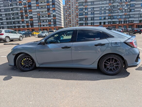 2018 Honda Civic X, серый, 1550000 рублей - вид 5