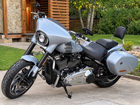 2023 Harley-Davidson Sport Glide, серебристый, 1700000 рублей, вид 4