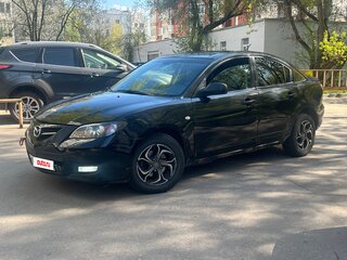 2006 Mazda 3 I (BK) Рестайлинг, чёрный, 390000 рублей, вид 3