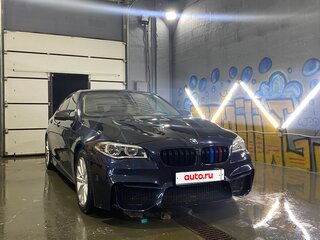 2016 BMW 5 серии 528i xDrive VI (F10/F11/F07) Рестайлинг, синий, 2750000 рублей, вид 3