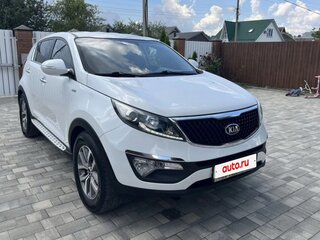 2015 Kia Sportage III Рестайлинг, белый, 1490000 рублей, вид 3
