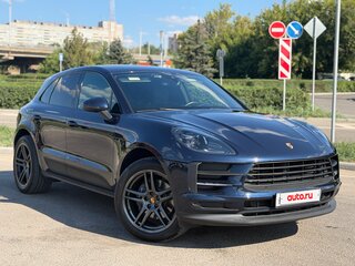 2020 Porsche Macan I Рестайлинг, синий, 4250000 рублей, вид 2