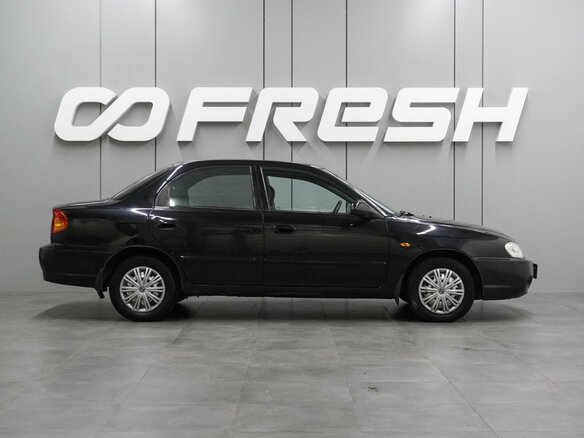 2007 Kia Spectra I Рестайлинг 2, чёрный - вид 4