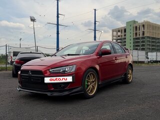 2008 Mitsubishi Lancer X, красный, 850000 рублей, вид 1