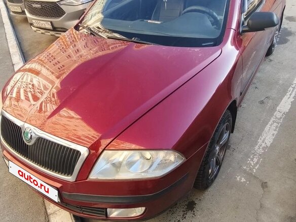 2007 Skoda Octavia II (A5), красный, 420000 рублей - вид 6