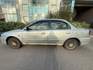 2007 Kia Spectra I Рестайлинг 2, серебристый, 190000 рублей, вид 4