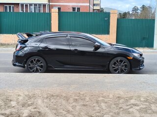 2017 Honda Civic X, чёрный, 1850000 рублей, вид 3