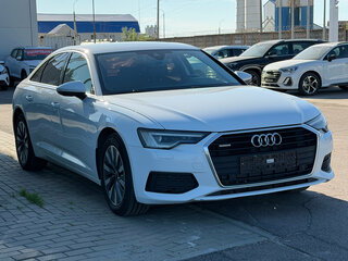 2021 Audi A6 45 TFSI V (C8), белый, 3900000 рублей, вид 4