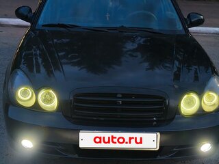 2005 Hyundai Sonata ТагАЗ IV (EF) Рестайлинг, чёрный, 395000 рублей, вид 1