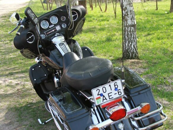 2004 Harley-Davidson Electra Glide, чёрный, 570000 рублей - вид 7