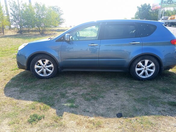 2006 Subaru Tribeca I, синий, 1100000 рублей - вид 9