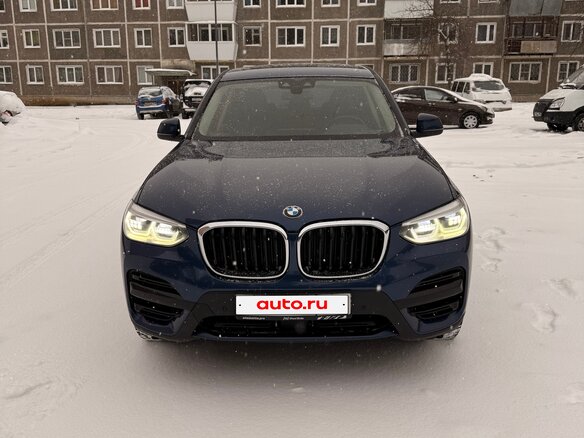 2019 BMW X3 25d xDrive III (G01), синий, 4060000 рублей
