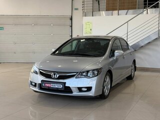 2010 Honda Civic VIII Рестайлинг, серебристый, 909900 рублей, вид 2
