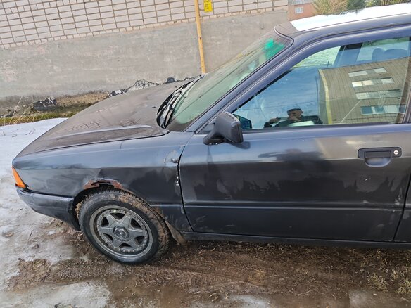 1988 Audi 80 IV (B3), чёрный, 99999 рублей - вид 4