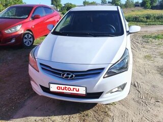 2016 Hyundai Solaris I Рестайлинг, белый, 780000 рублей, вид 1