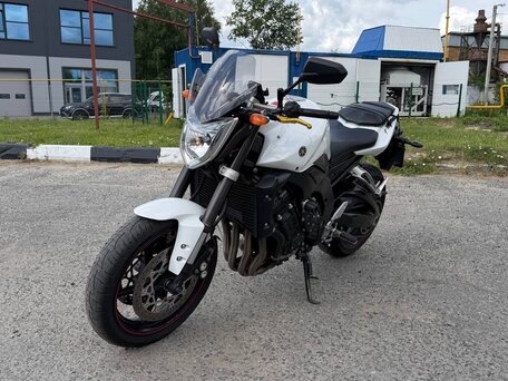 2008 Yamaha FZ1, белый, 550000 рублей, вид 3