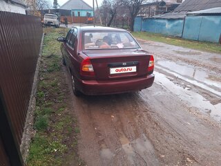 2007 Hyundai Accent ТагАЗ II, красный, 520000 рублей, вид 3