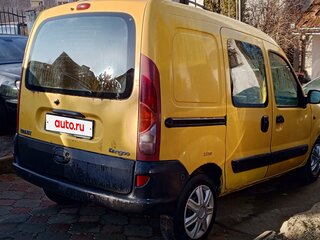 2002 Renault Kangoo I, жёлтый, 135000 рублей, вид 1