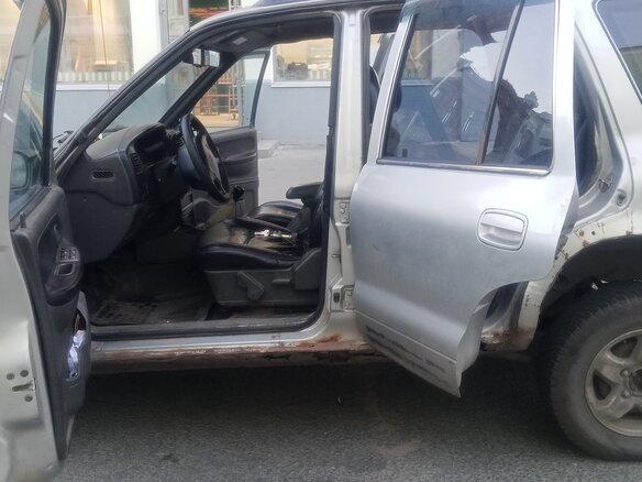 2003 Kia Sportage Grand I, серый, 150000 рублей - вид 15