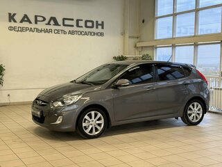 2012 Hyundai Solaris I, серый, 799000 рублей, вид 1
