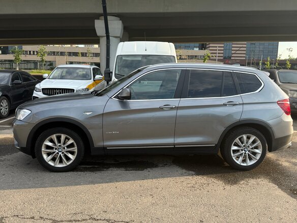 2014 BMW X3 30d xDrive II (F25), серый