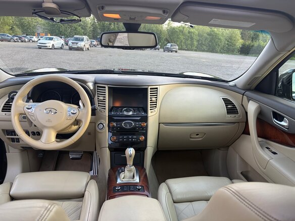 2011 Infiniti FX FX37 II (S51), чёрный - вид 6