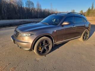 2007 Infiniti FX35 I (S50) Рестайлинг, коричневый, 1000000 рублей, вид 1