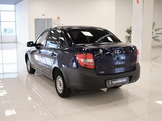 2015 Lada (ВАЗ) Granta I, синий, 367000 рублей, вид 4