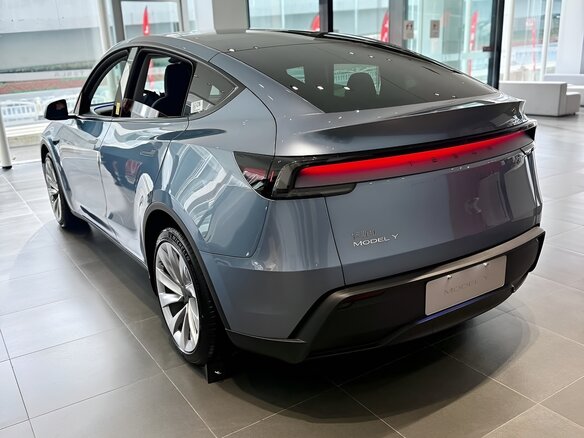 2025 Tesla Model Y Standard I Рестайлинг, серебристый - вид 1
